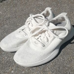 Allbirds white wool runners women's size 6